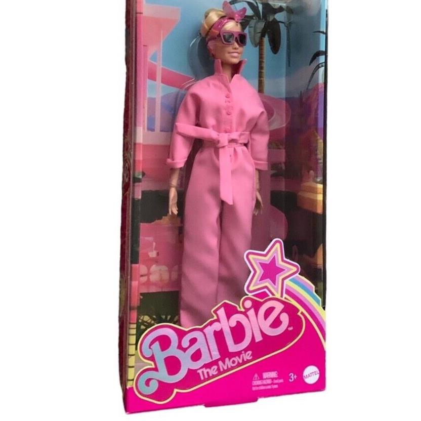 Barbie The Movie Collectible Doll Margot Robbie Barbie In Pink Power Jumpsuit