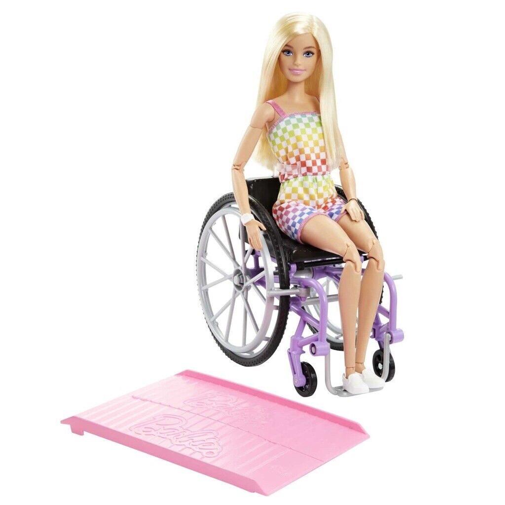 Mattel Barbie Fashionistas Doll 194 with Wheelchair Ramp HJT13