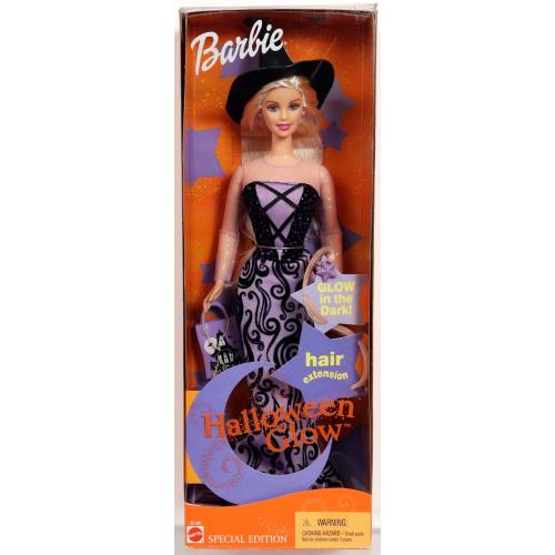 Halloween Glow Barbie Doll Special Edition Series 55196 Nrfb 2002 Mattel