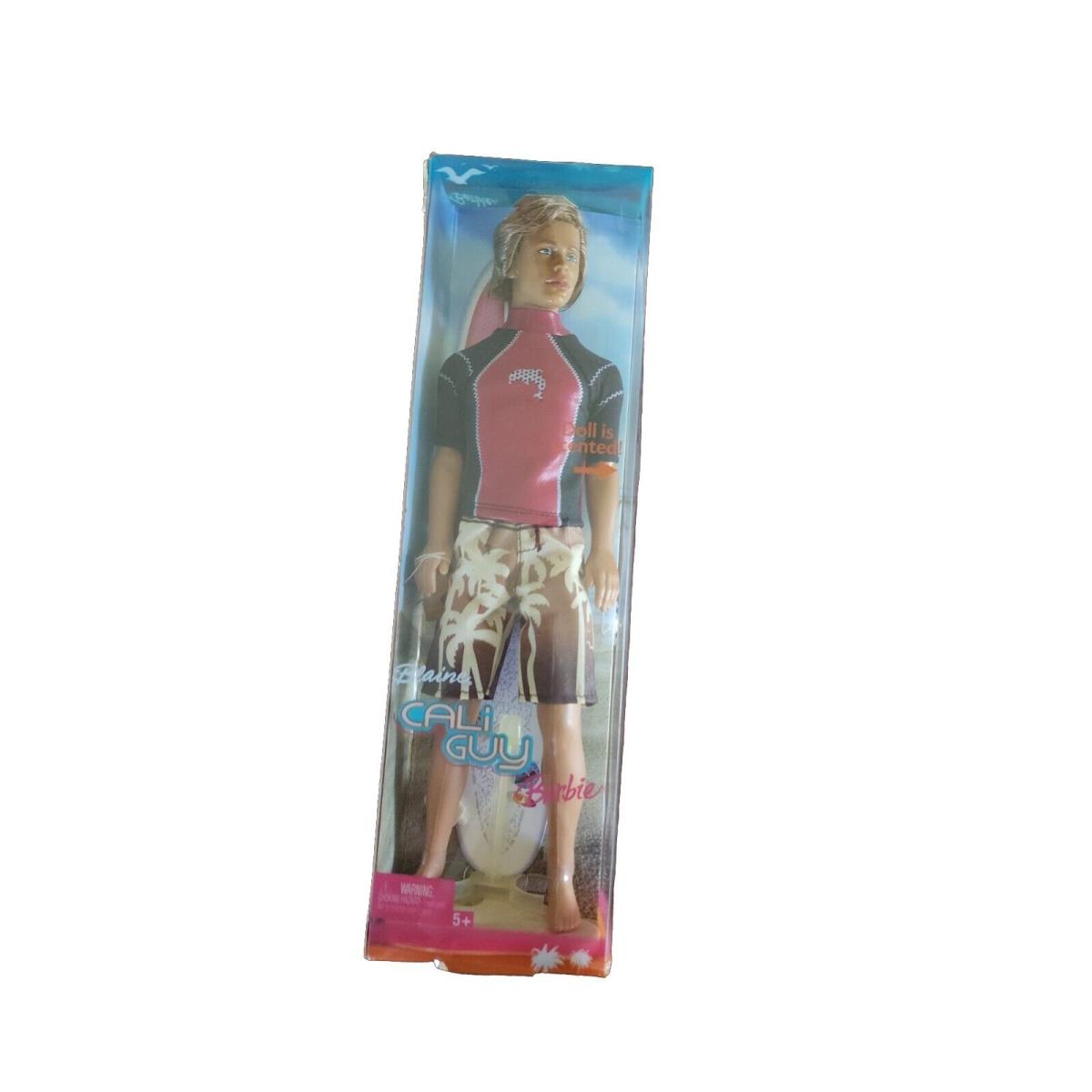 2004 Barbie: Blaine Cali Guy Scented Surfer Barbie Doll G8667