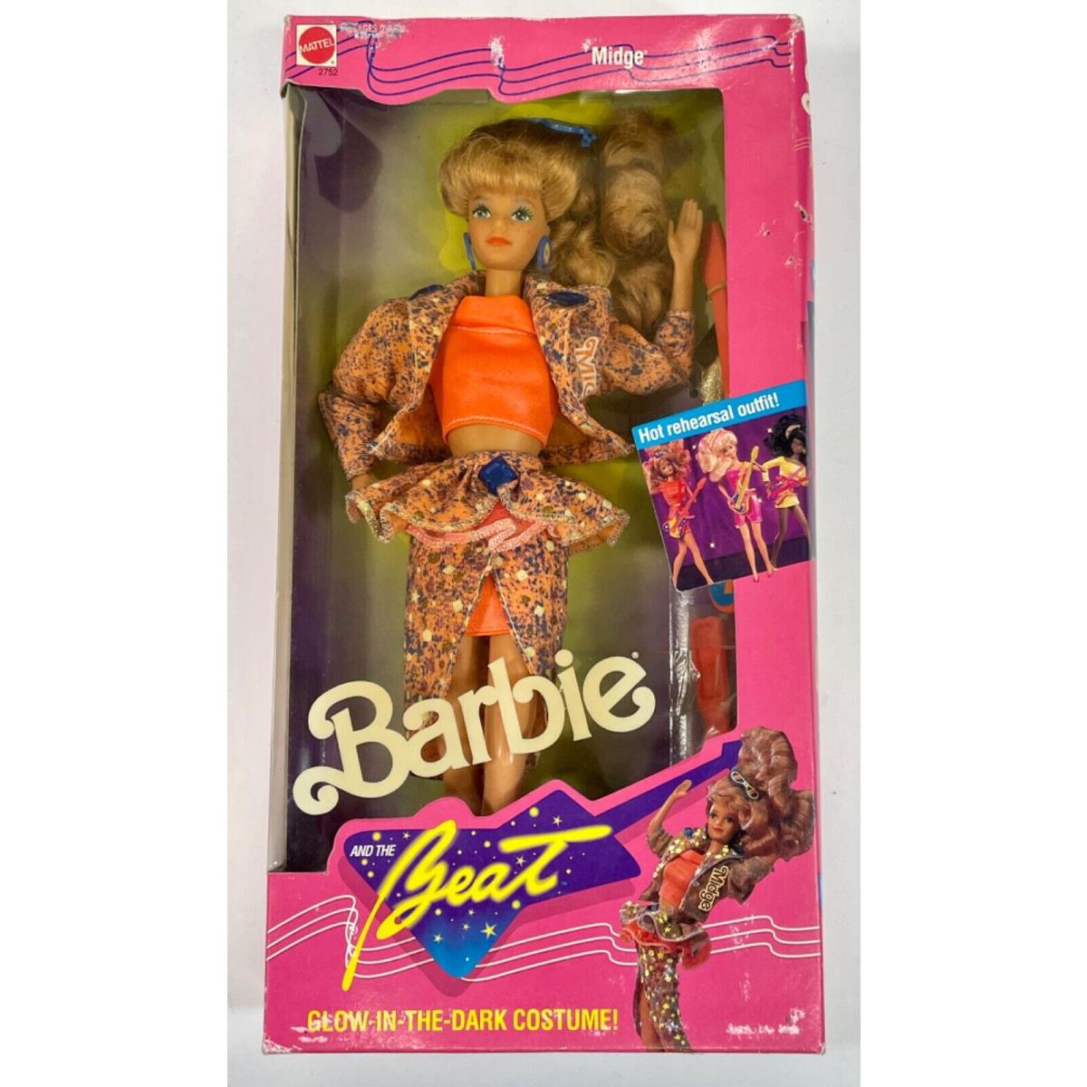 Barbie and The Beat Midge Doll 2752 Mattel 1989 Nrfb