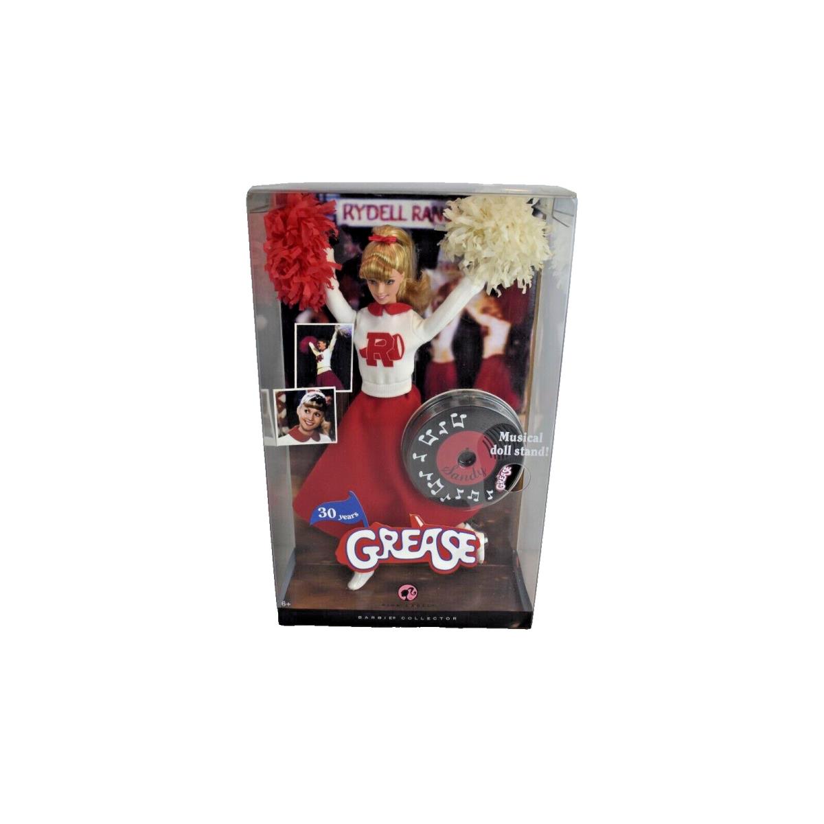 Grease 30 Year Anniversary Cheerleader Sandy Barbie Doll 2007 Mattel M0683