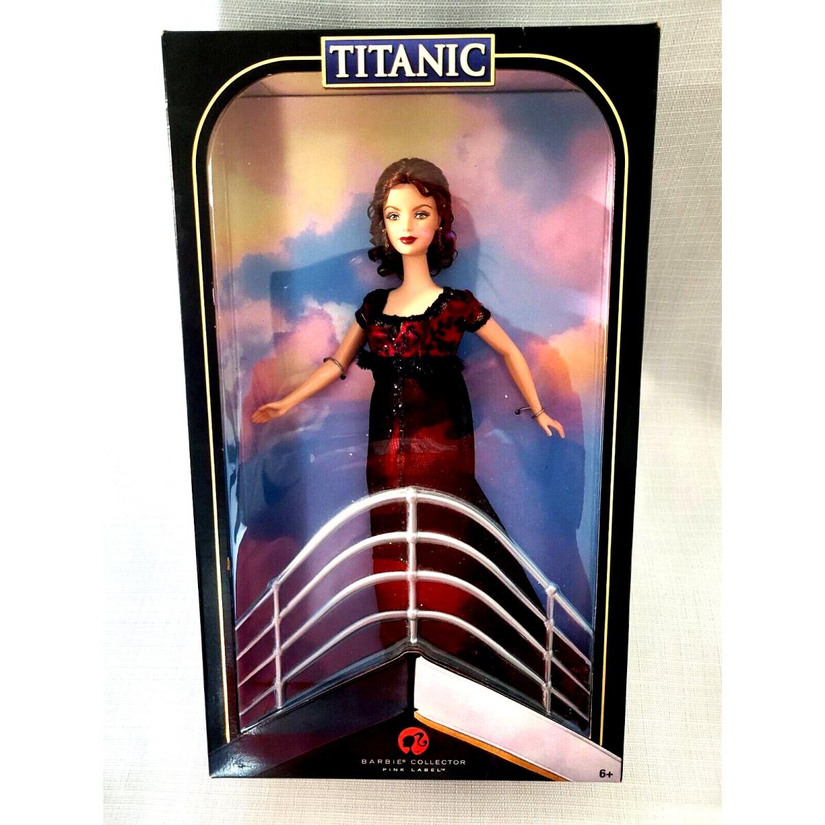 Collector Barbie 2007 Pink Label Rose From The Movie Titanic