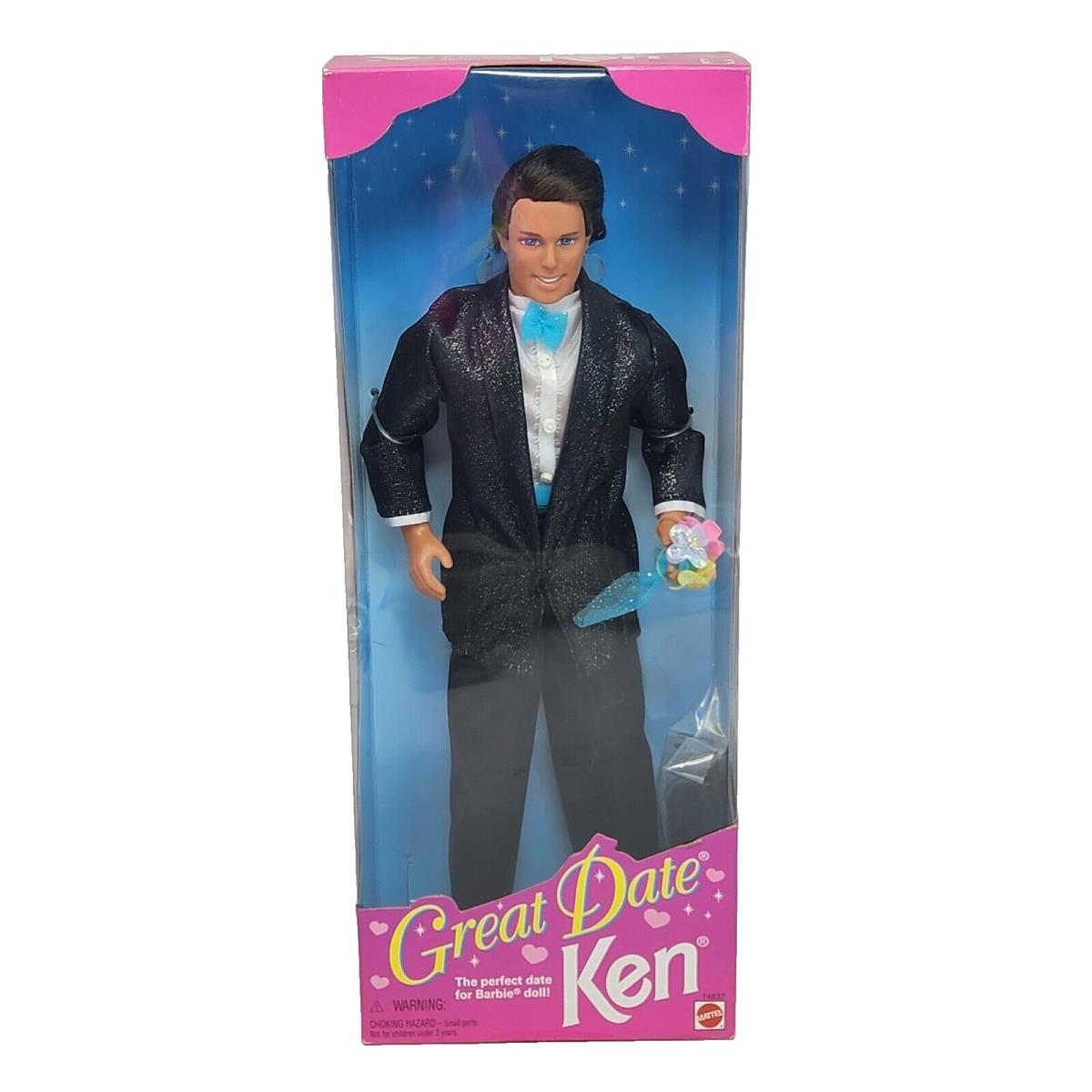 Vintage 1995 Mattel Great Date Ken Barbie Doll 14837 IN Box