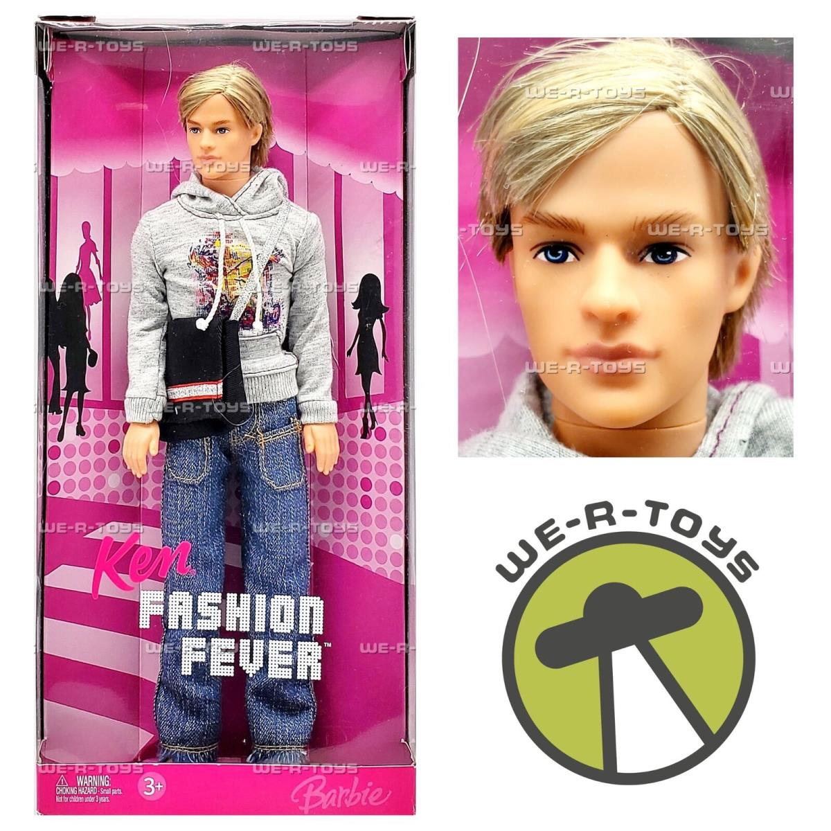 Barbie Fashion Fever Ken Doll 2006 Mattel K8421