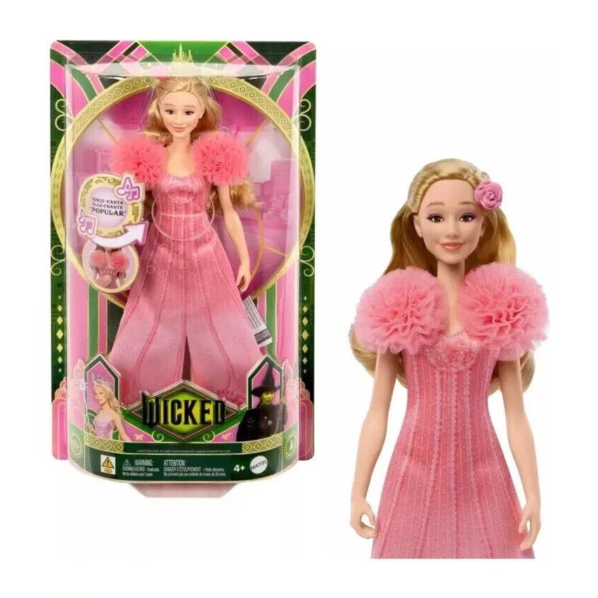 Mattel Wicked Movie Singing Glinda Fashion Doll Read