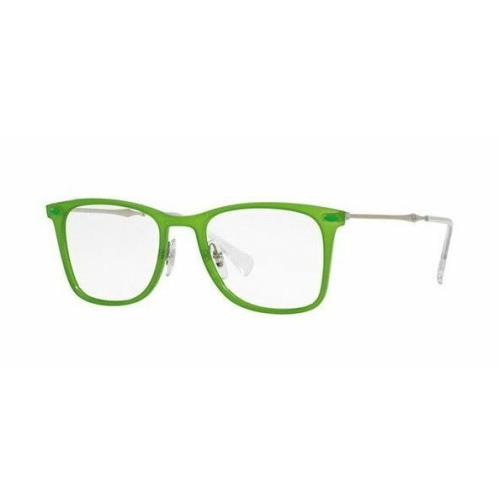 Ray Ban Eyeglasses Lightray RB7086 5643 Green Frames 51MM Rx-able