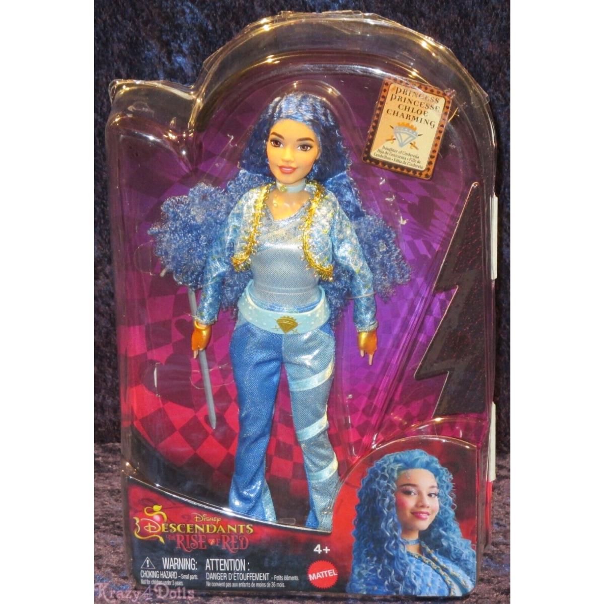 Disney 11 Descendants Rise of Red Doll Chloe Charming Daughter Of Cinderella