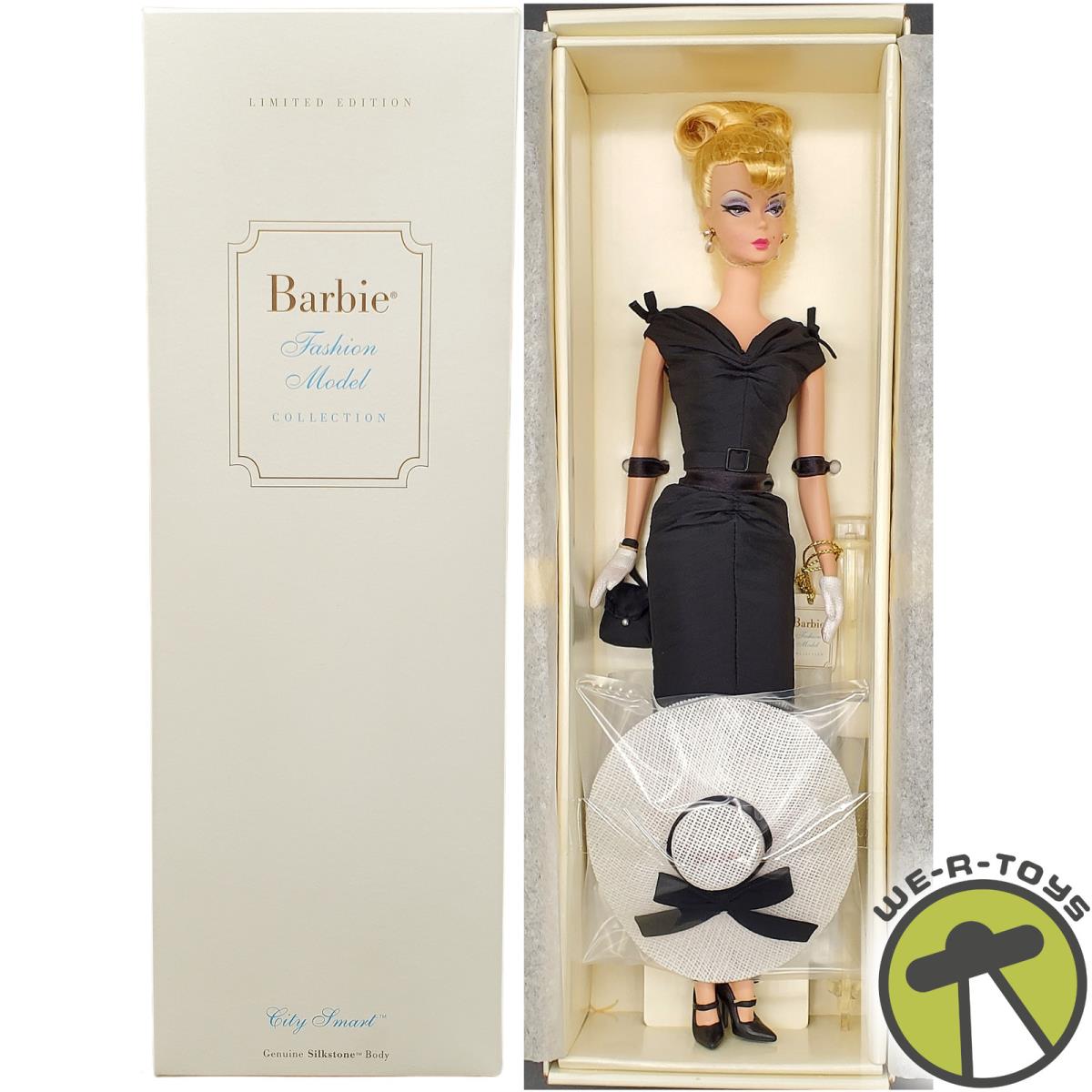 Barbie Fashion Model Collection Silkstone City Smart Doll 2003 Mattel B8687 Nrfb