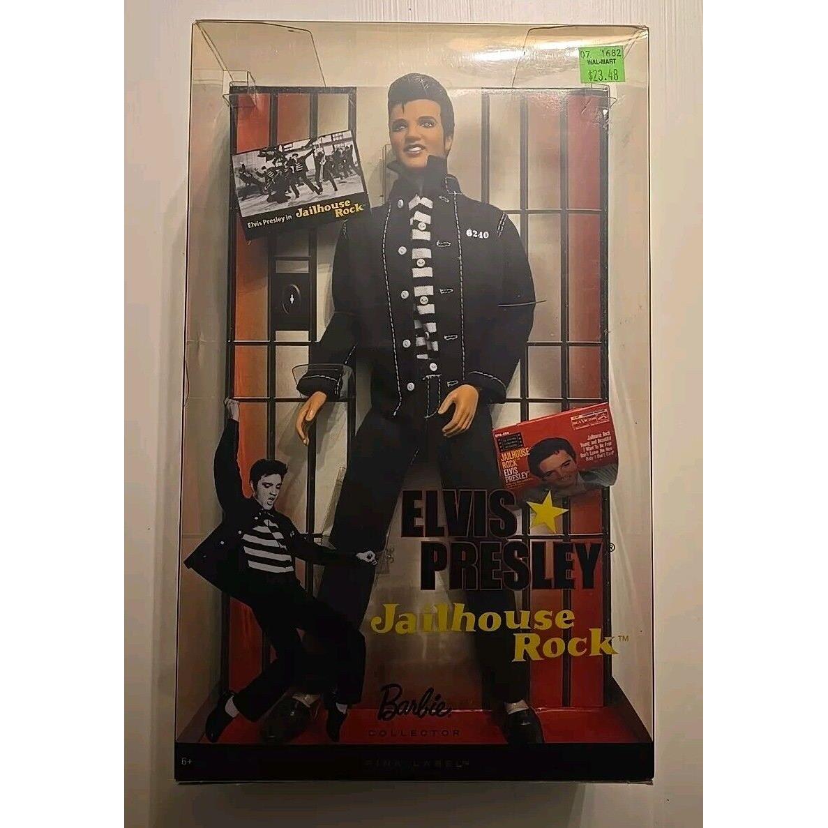 Barbie Pink Label Doll Elvis Presley 2009 Collector Edition Jailhouse Rock