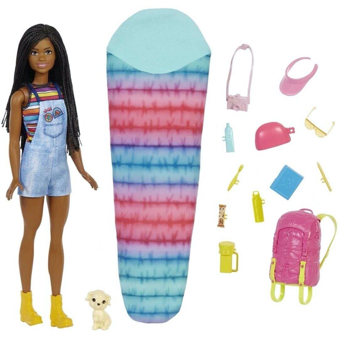 Mattel Barbie Brooklyn Camping Doll HDF74