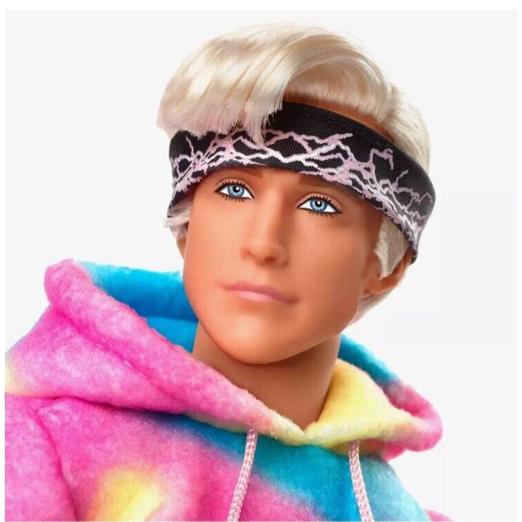 Mattel - The Barbie Movie Ken Doll - Ryan Gosling Sculpt - I Am Kenough Hoodie