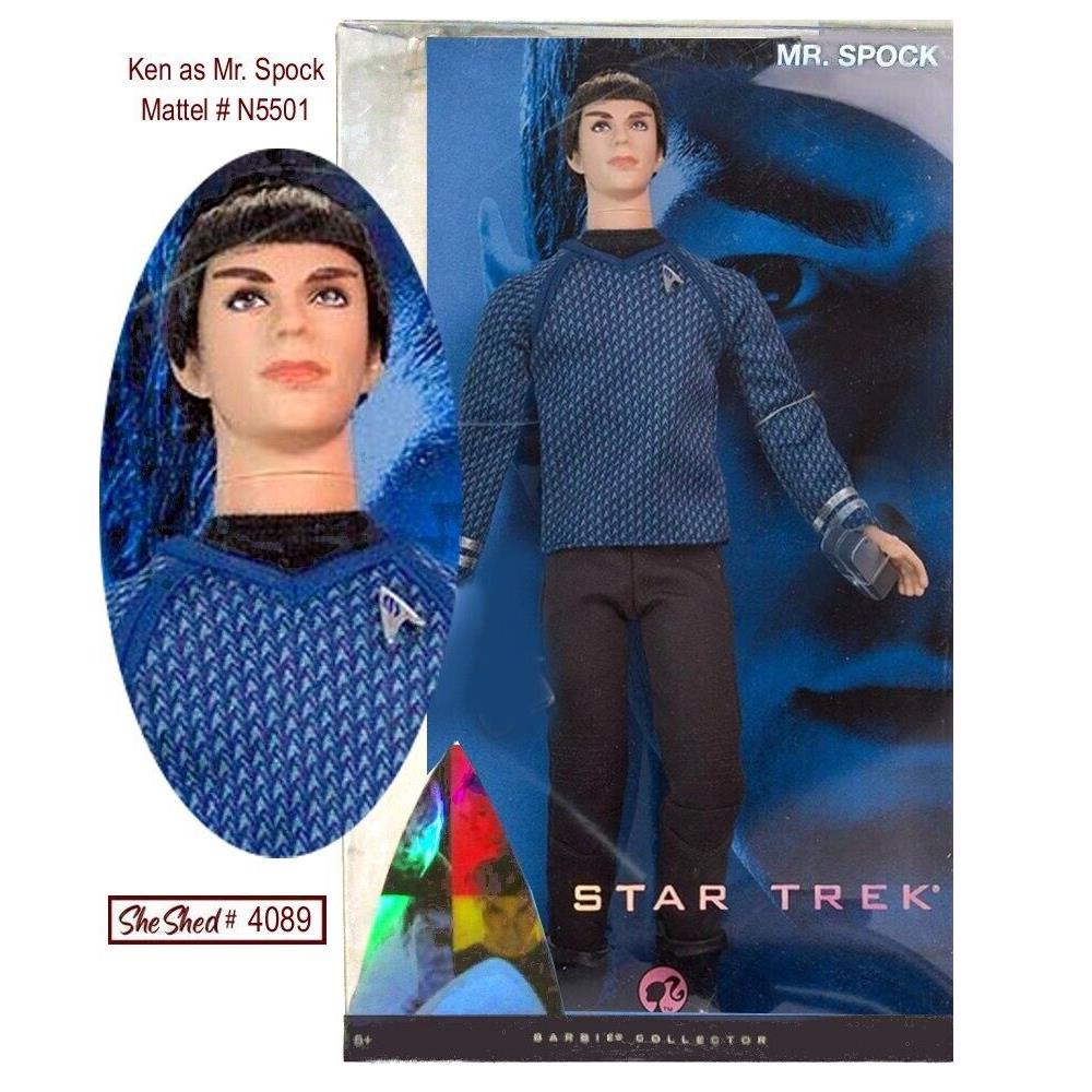 Barbie Star Trek Series Ken as Mr. Spock N5501