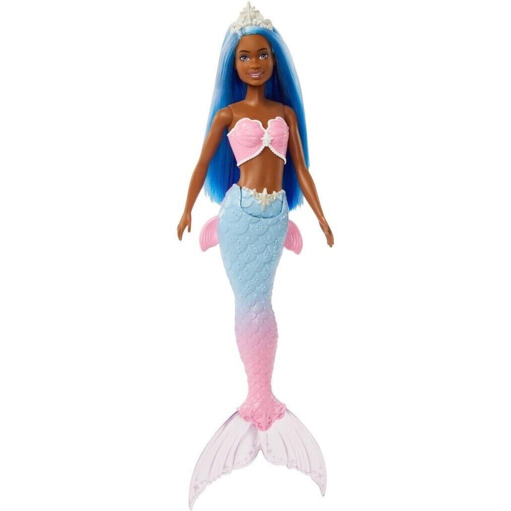 Mattel Barbie Dreamtopia Mermaid Doll with Blue Hair HGR12