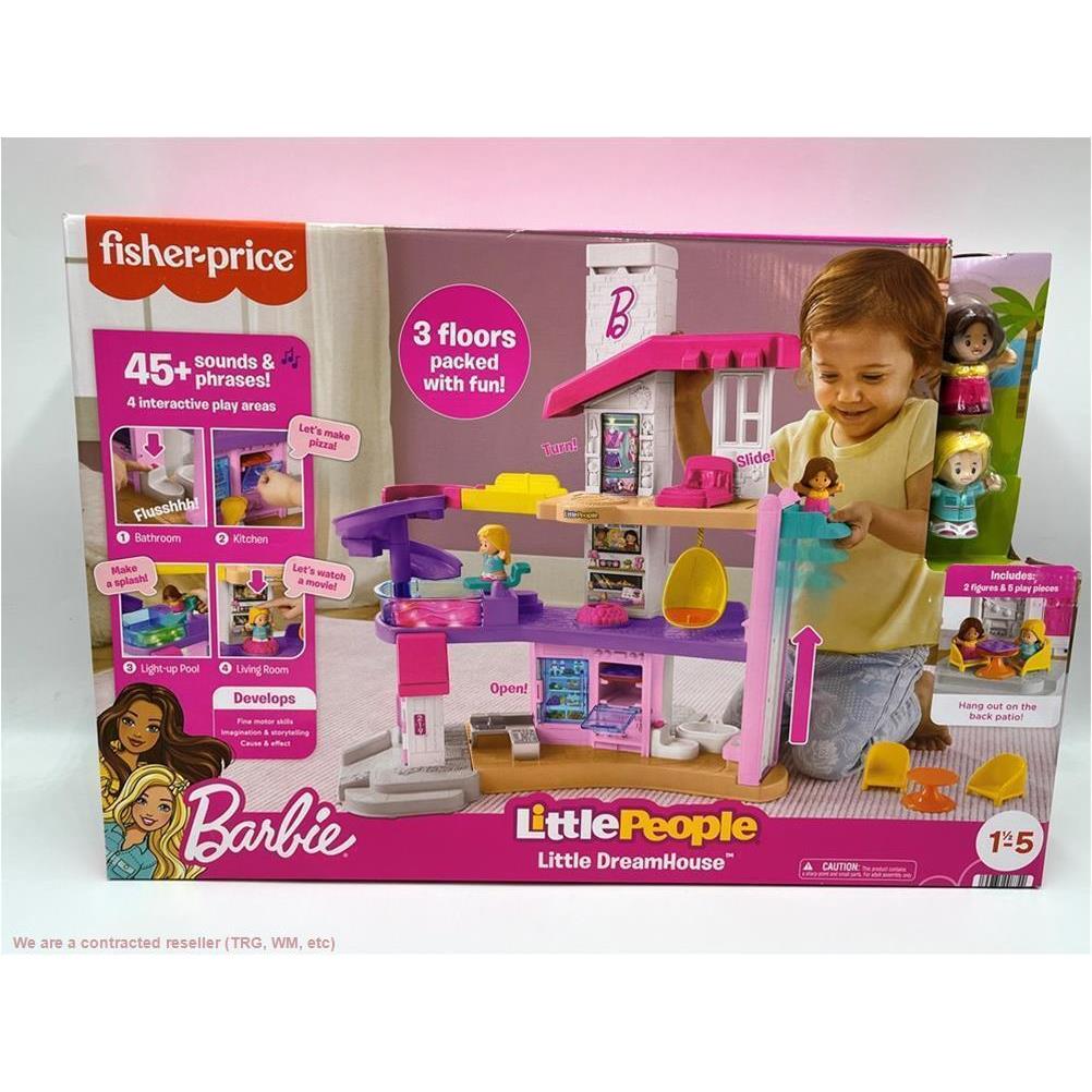 Fisher-price Little People Barbie Little Dreamhouse Interactive Playset See