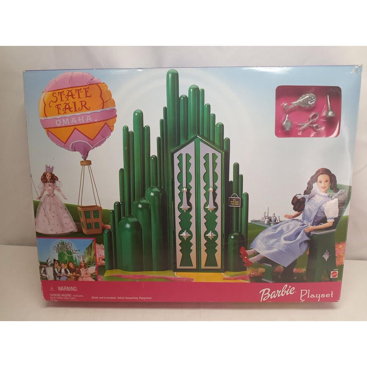 2000 Mattel The Wizard of Oz Omaha State Fair Barbie Playset