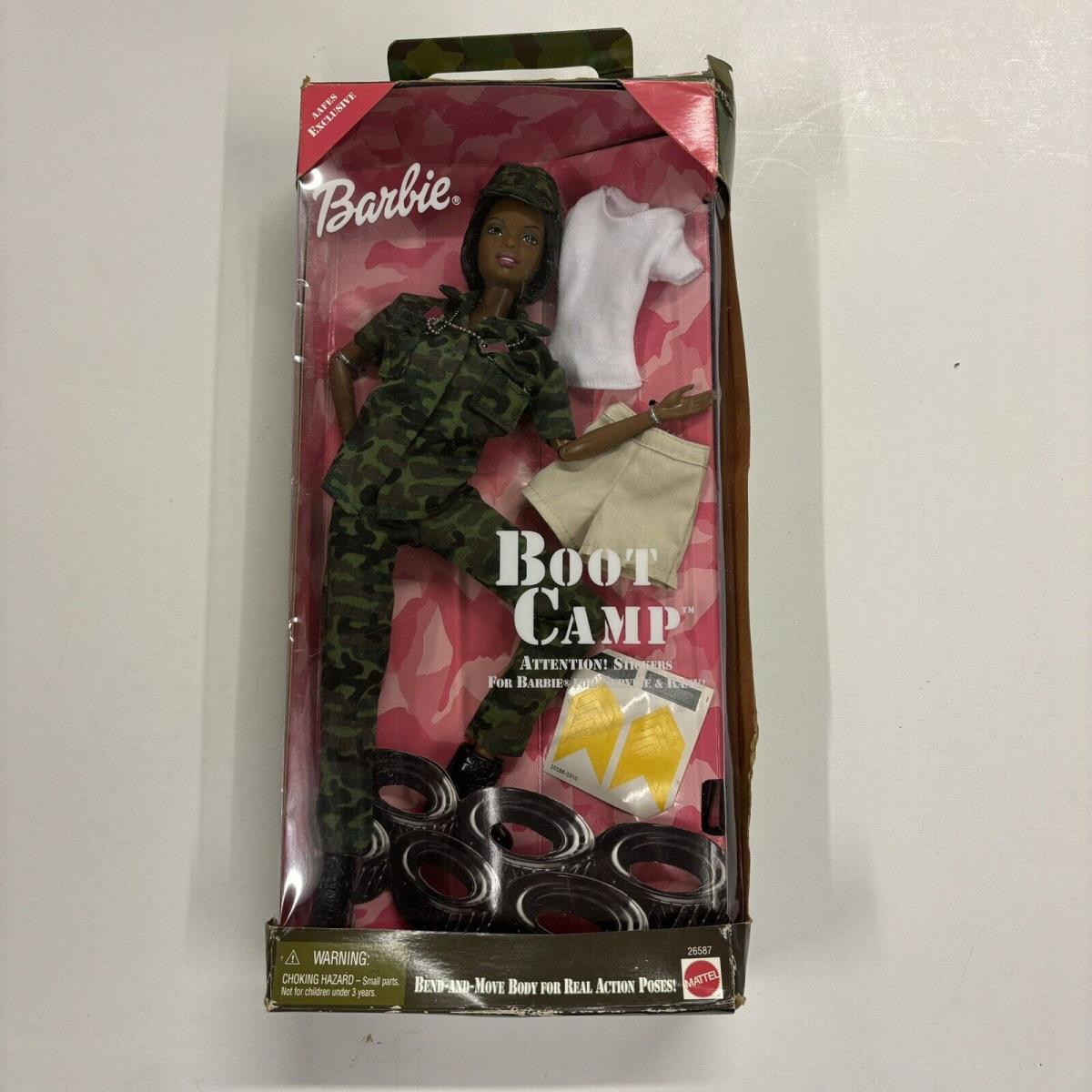 Barbie 1999 Boot Camp African American Nrfb