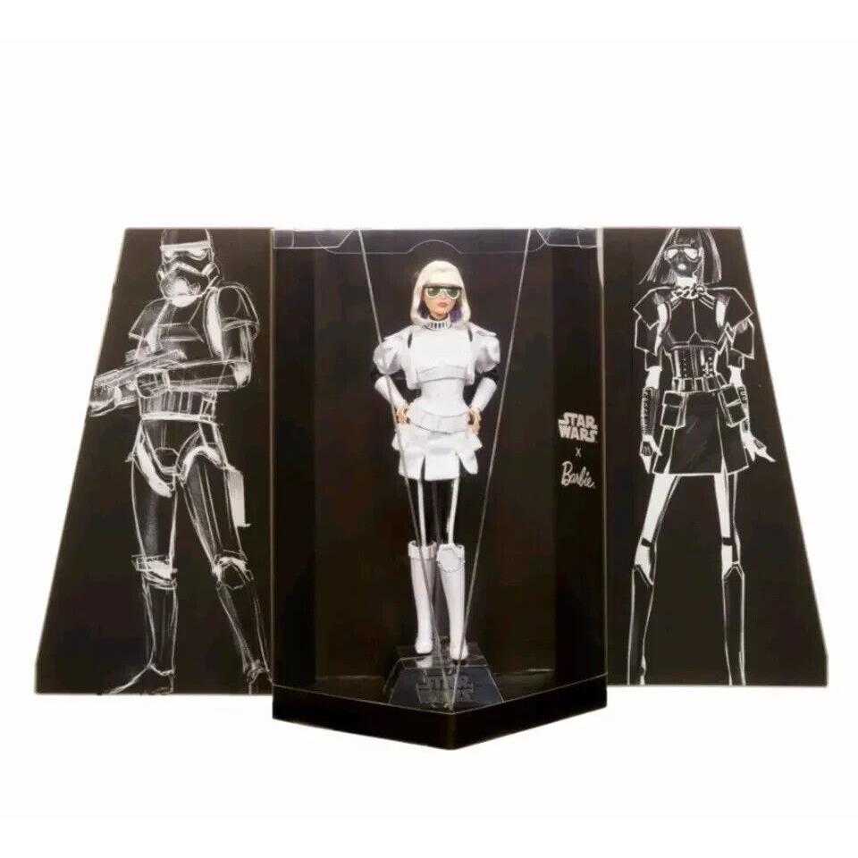 Barbie Star Wars X-barbie Storm Trooper Limited Edition In Shipper Box