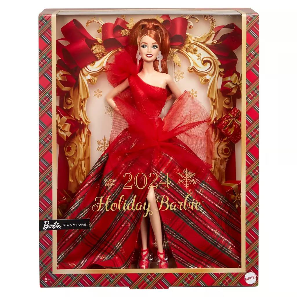 2024 Redhead Holiday Barbie in Shipper