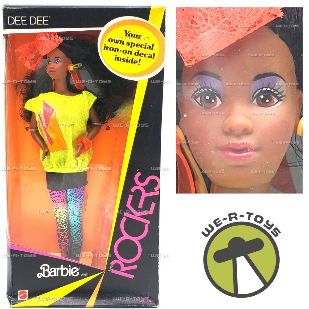 Barbie and The Rockers Dee Dee Doll Mattel 1985 No. 1141