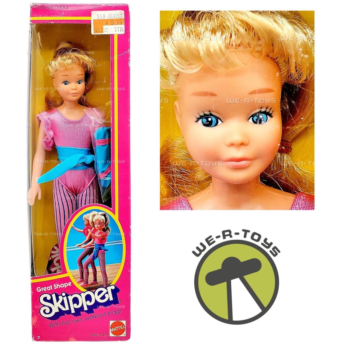 Barbie Great Shape Skipper Doll 1983 Mattel 7417