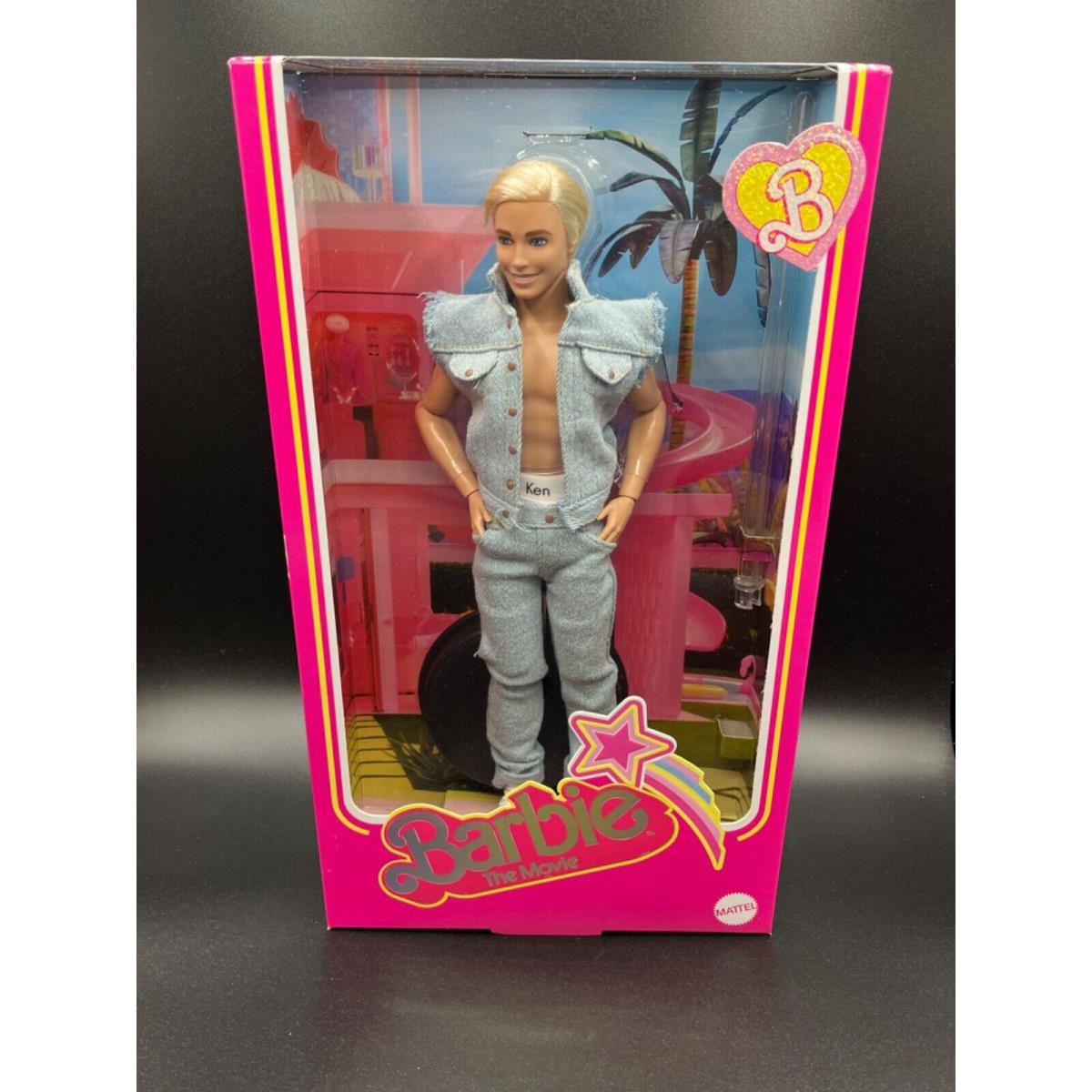 Barbie The Movie - Ken Doll Wearing Denim Matching Set /