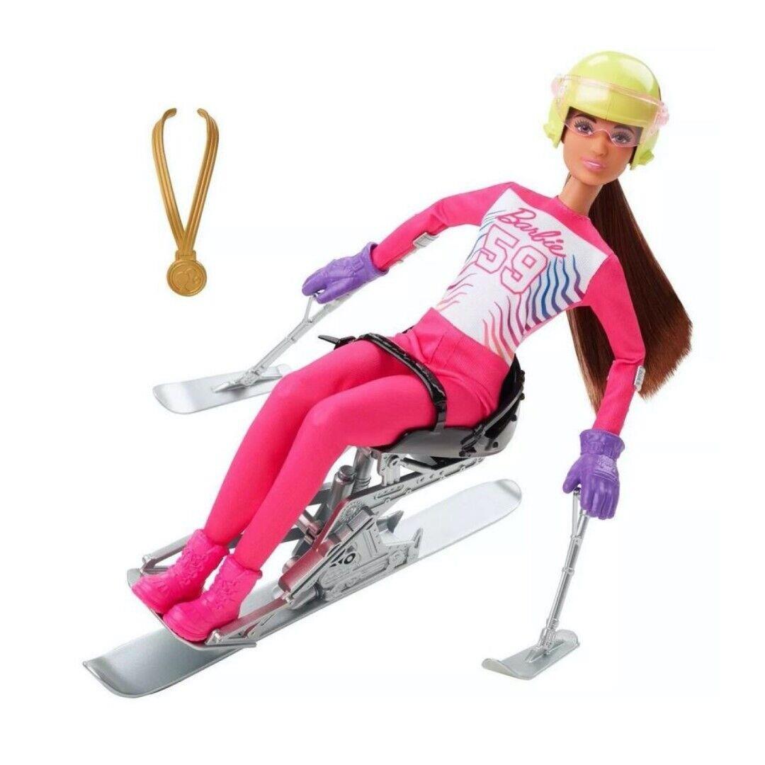 Mattel Barbie Winter Sports Paralympic Skier HCN33