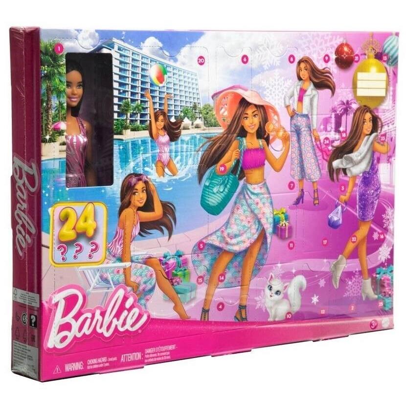 Mattel Barbie Doll and Fashion Advent Calendar HKB09