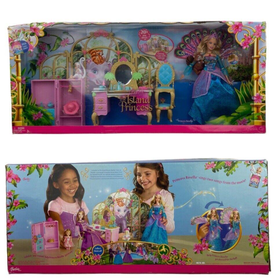 2007 Barbie as The Island Princess Princess Rosella Playset and Doll L6854