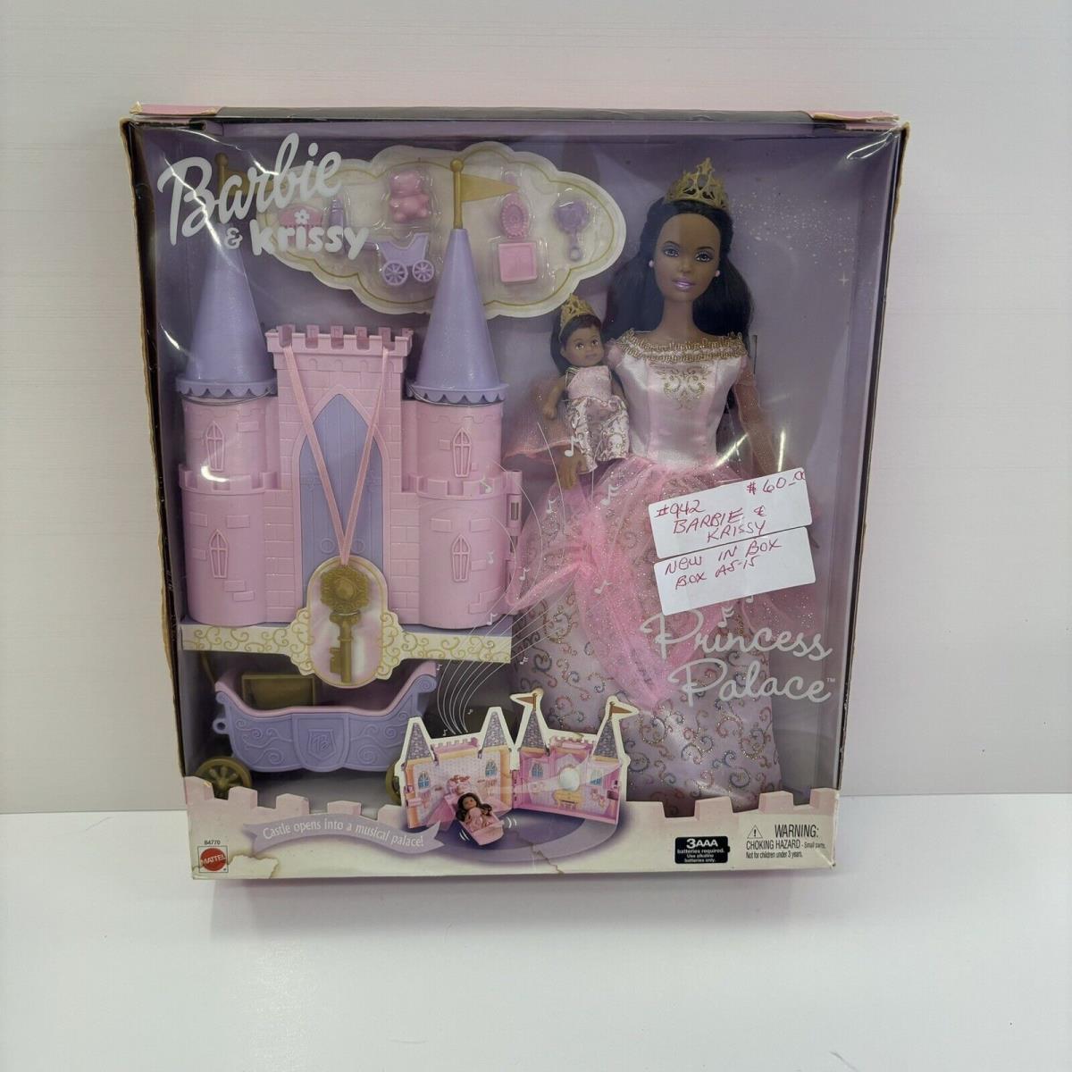 Barbie Krissy African American Princess Palace Rare 2003