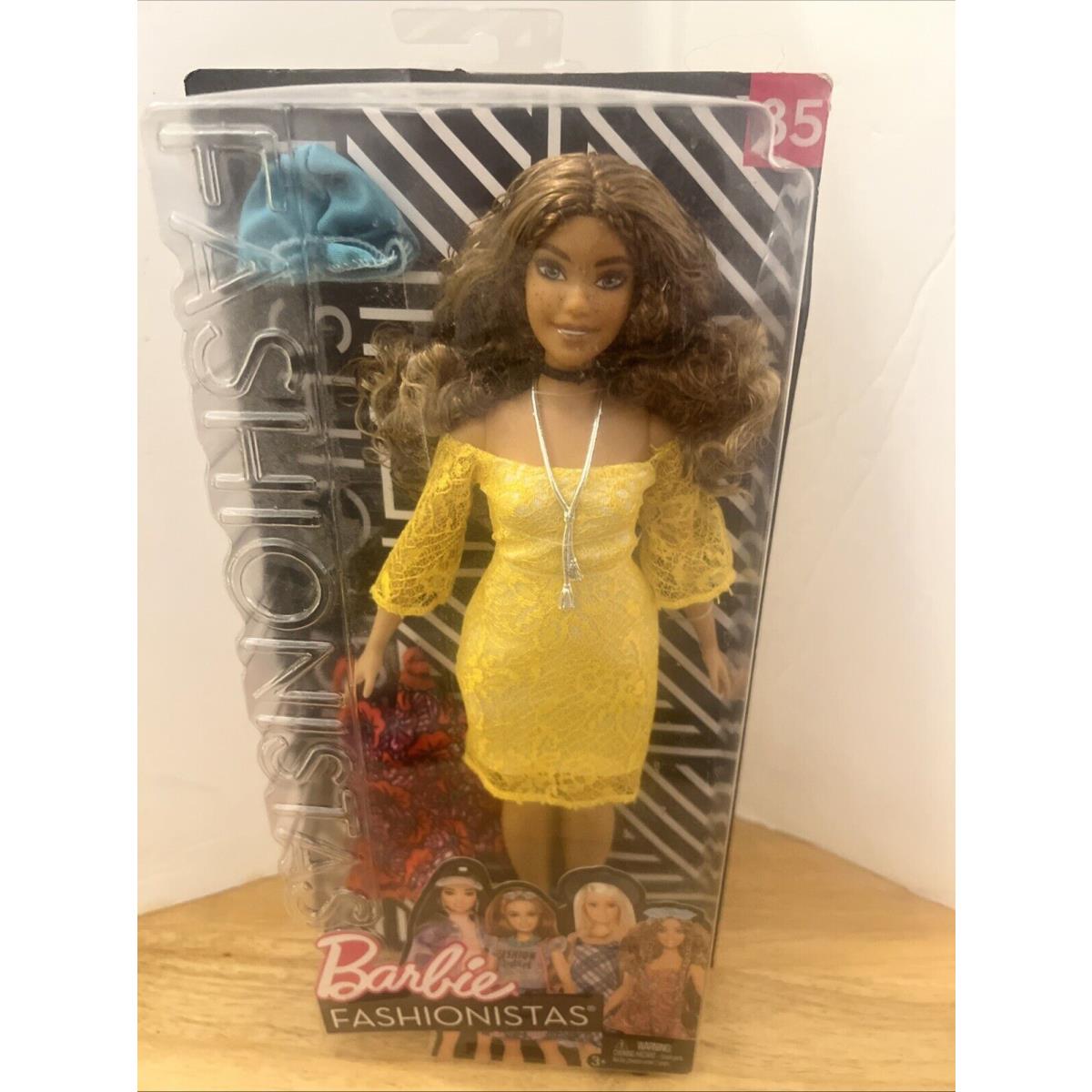 Barbie Fashionistas 85 Glam Boho Style Curvy Ethnic Doll FJF70