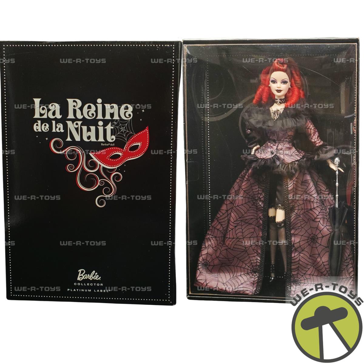 Barbie La Reine de la Nuit Platinum Label 2013 Convention Doll 2013 Mattel Nrfb