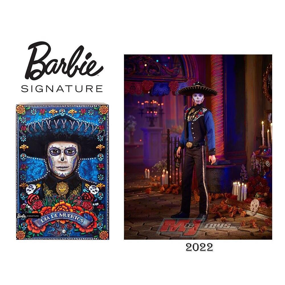 Mattel Barbie Signature 2022 Ken Doll Dia De Los Muertos