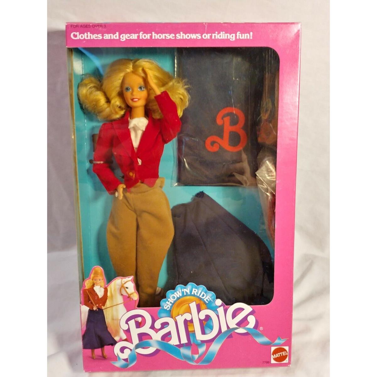 Mattel Show N Ride Barbie 1988