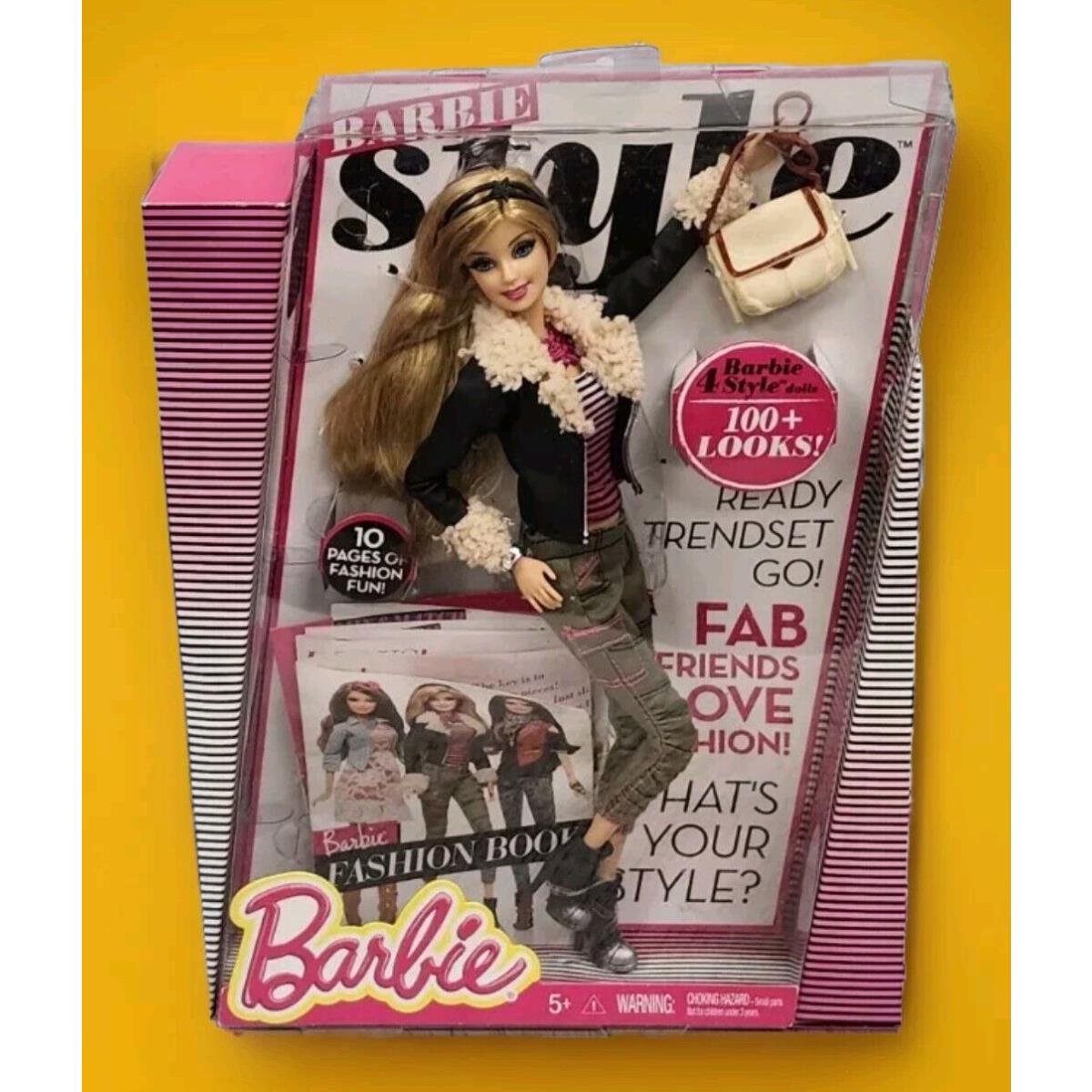 Mattel 2013 Barbie Life In The Dream House Barbie Style Barbie Doll Read 2