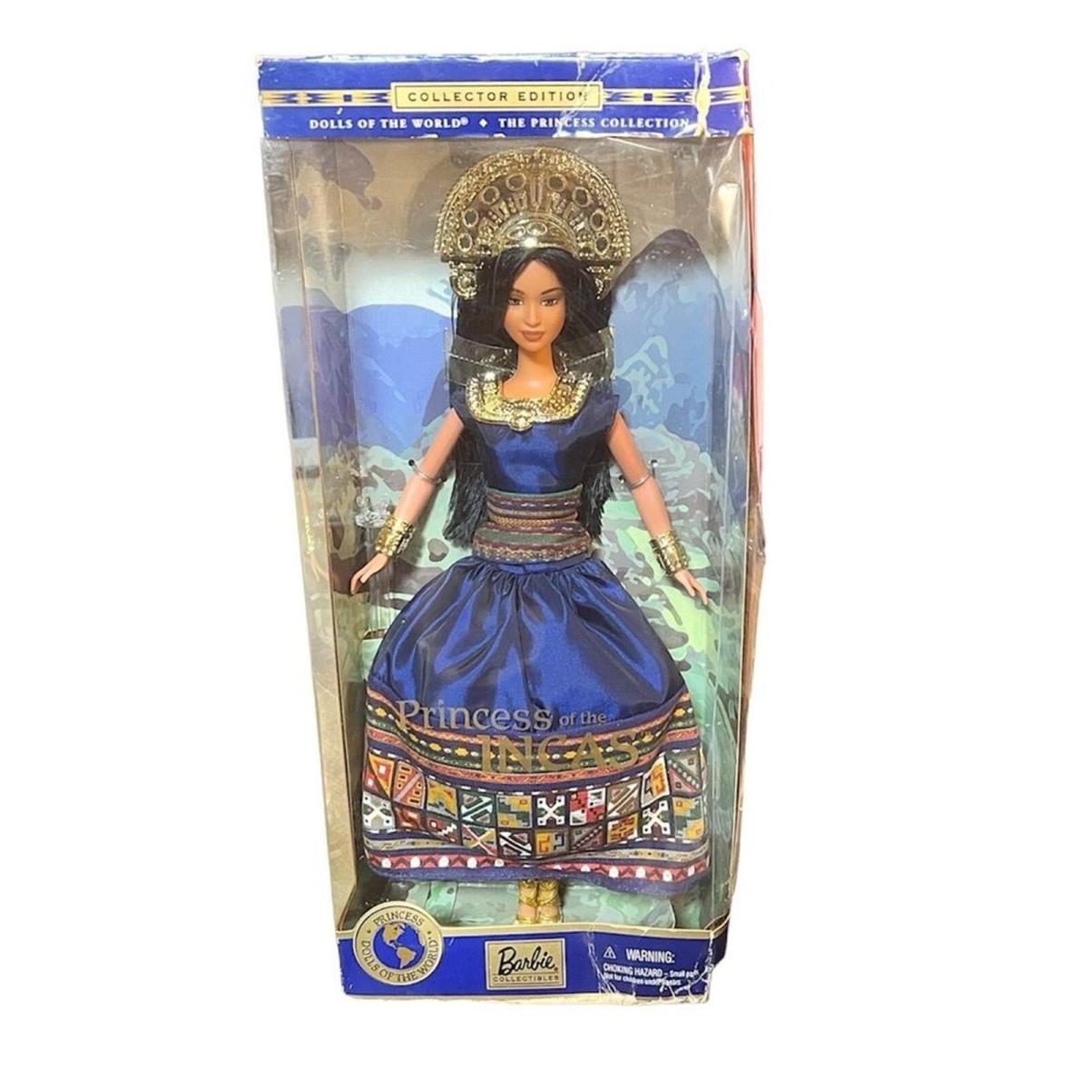 Mattel Barbie Doll Princess OF The Incas Dolls OF The World Collection 2000