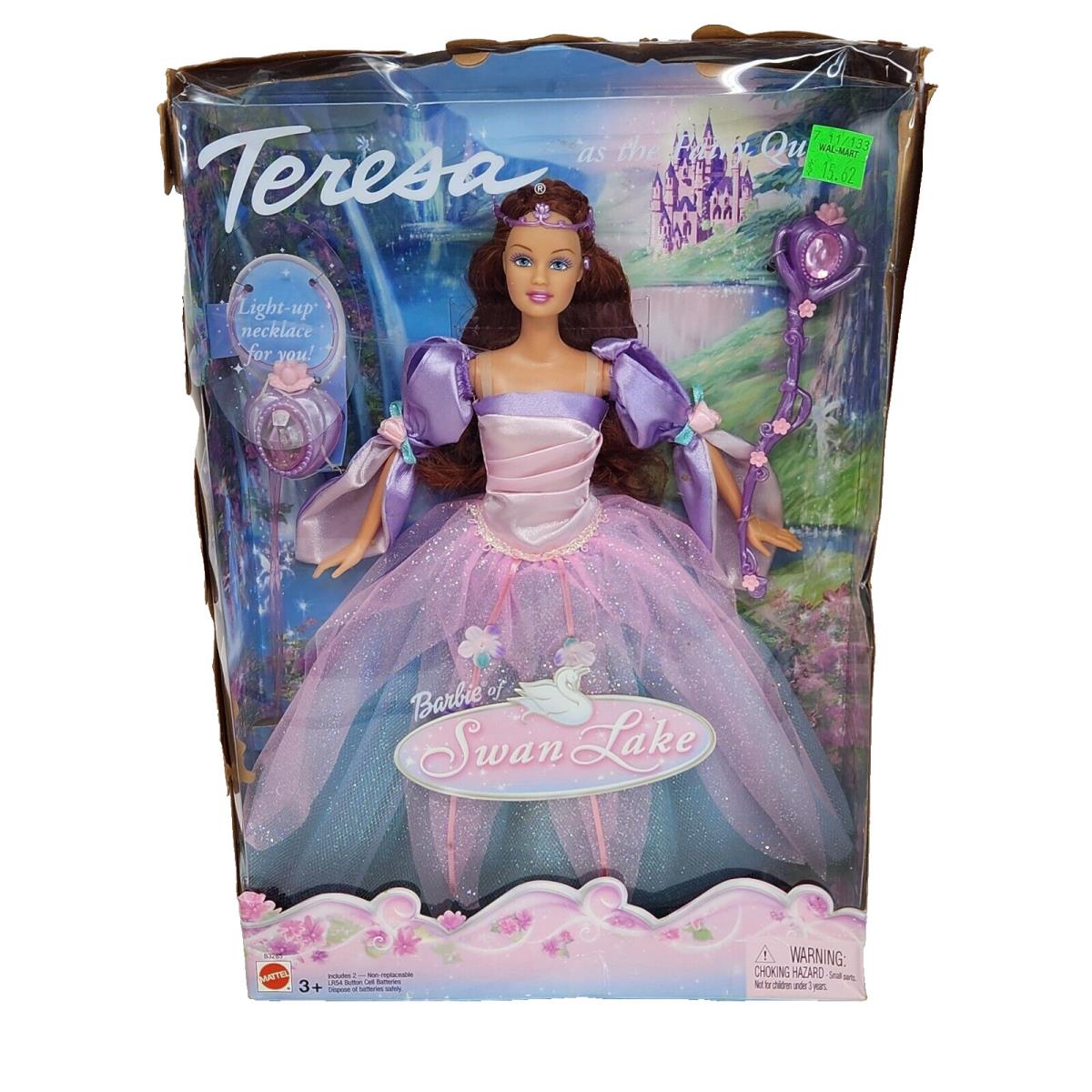 2003 Swan Lake Fairy Queen Teresa Barbie Doll B3285 IN Box