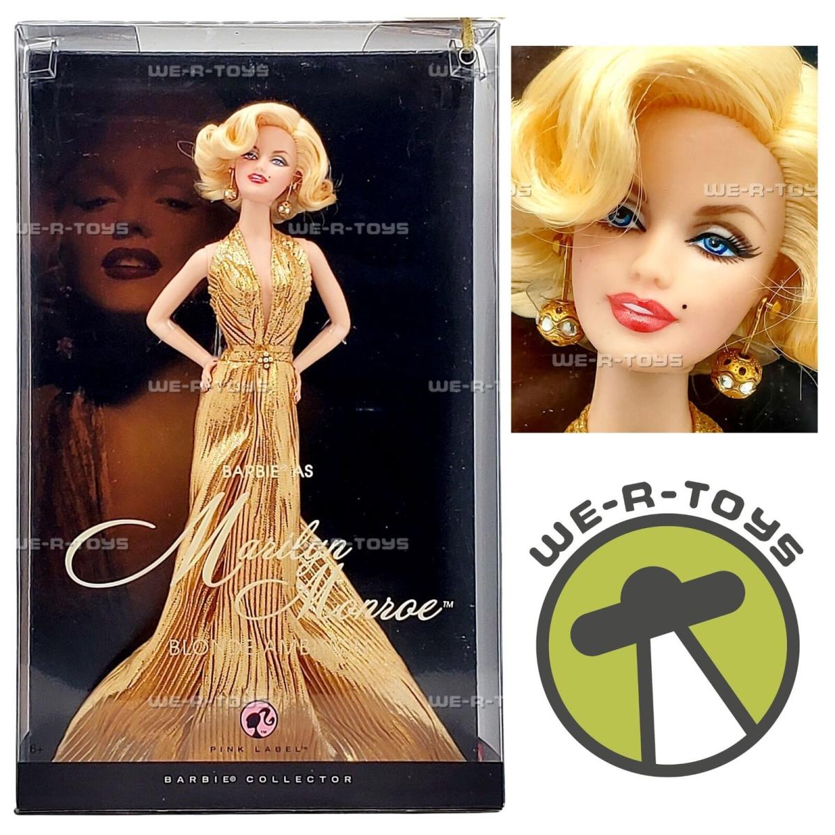 Barbie As Marilyn Monroe Blonde Ambition Pink Label 2009 Mattel N4987