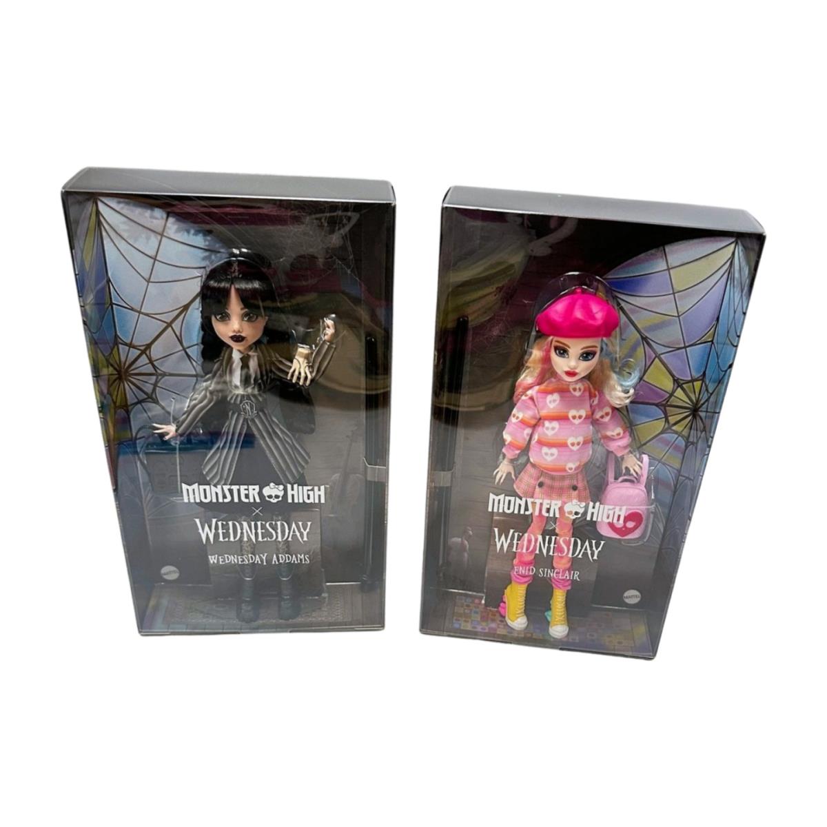 Barbie Fashion Doll Wednesday Adams and Enid Sinclair Mattel Available Now