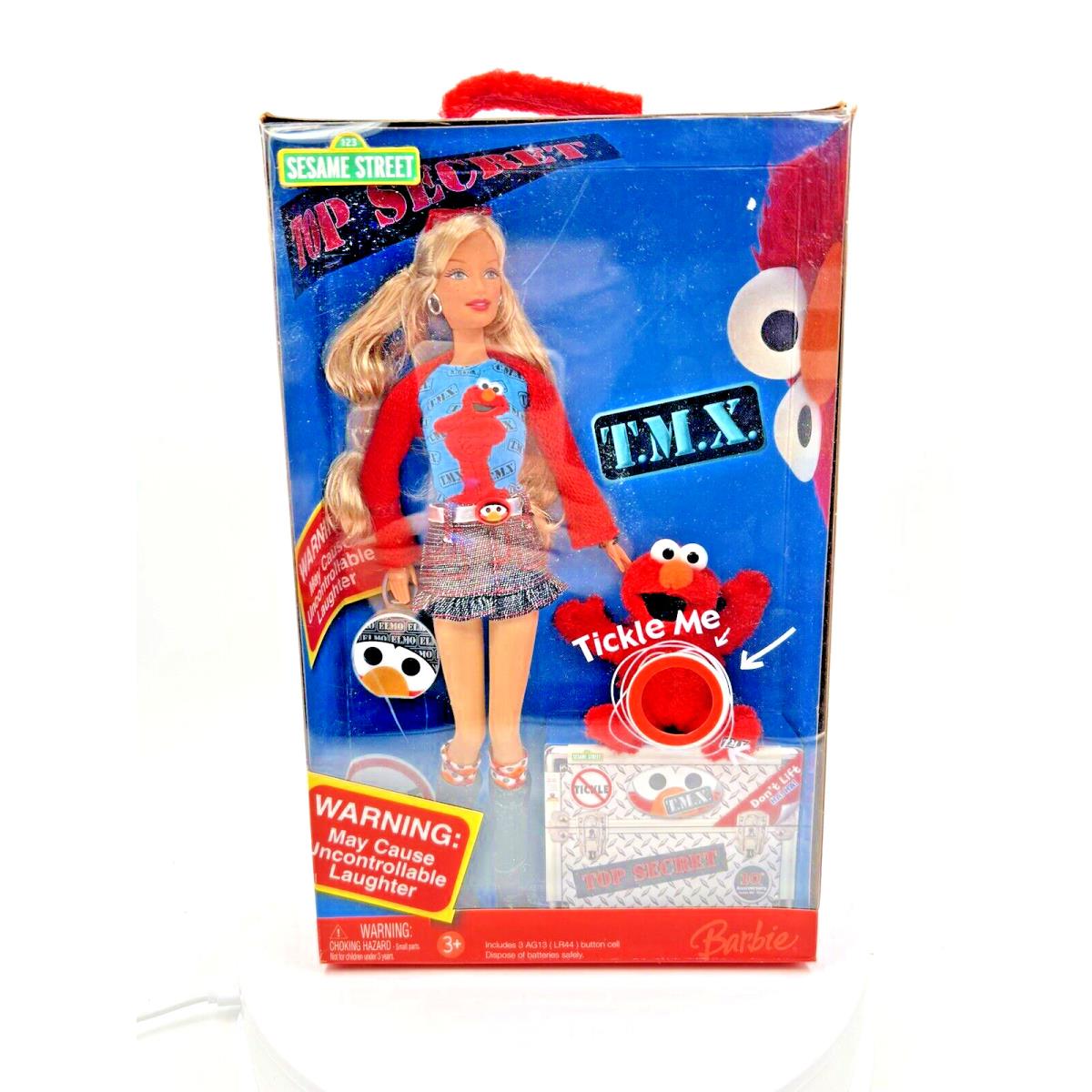 Mattel Barbie Tickle Me Elmo Doll 2006 Nrfb