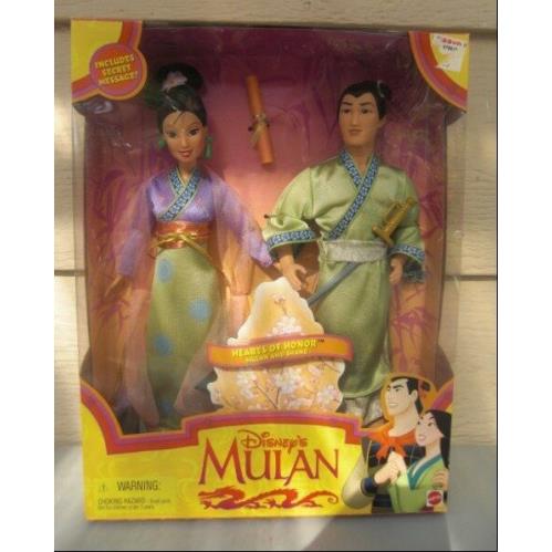 Disney`s Mulan Hearts of Honor W/mulan Shang 1997