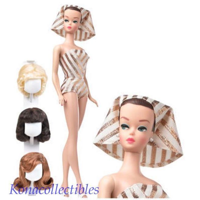 50th Anniversary Barbie and Her Wig Wardrobe