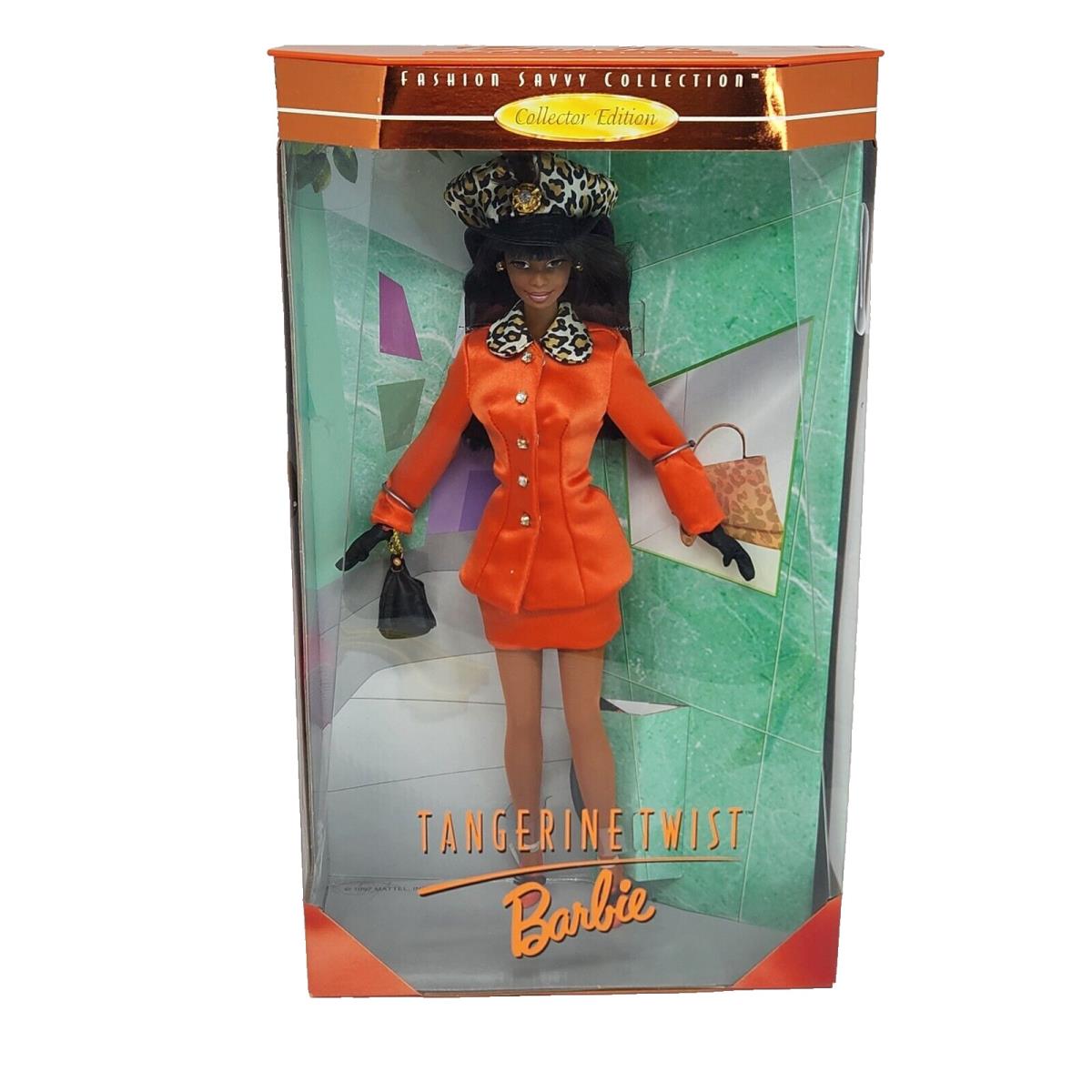 Vintage 1997 Tangerine Twist Black Barbie Doll Mattel 17860 Receipt