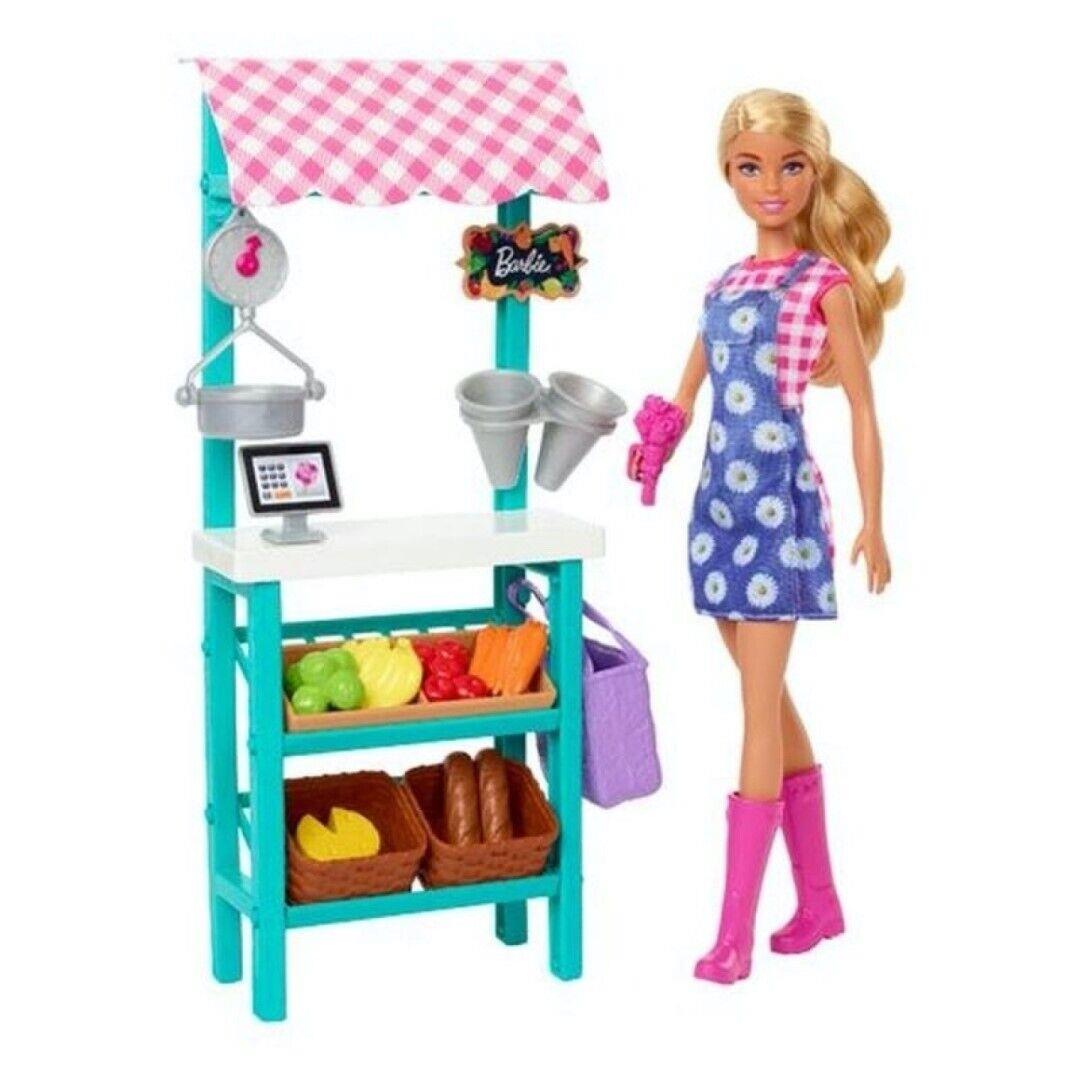 Mattel Barbie Farmers Market Playset HCN22