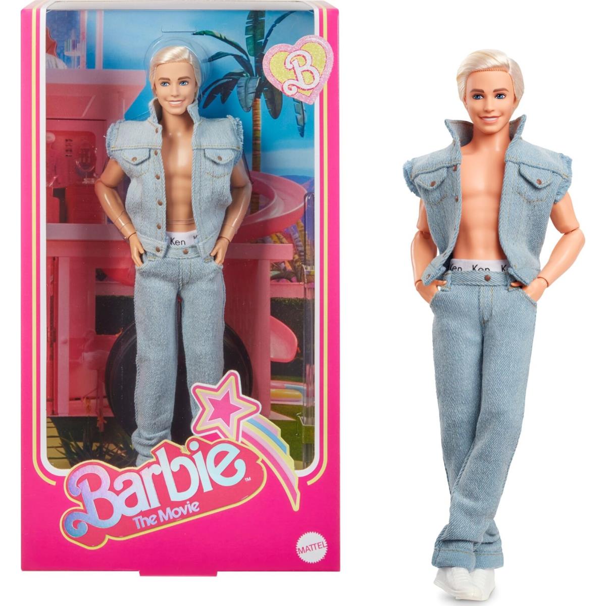 Barbie The Movie Ken Doll Wearing All-denim Matching Set Ken Signature