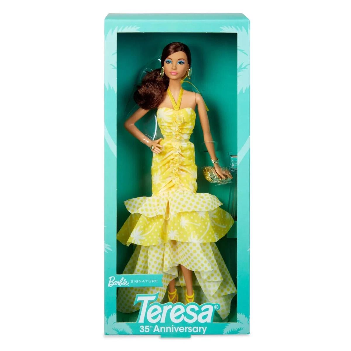 Barbie Signature 35th Anniversary Teresa Doll Mattel 2023 Gold Labe Mattel