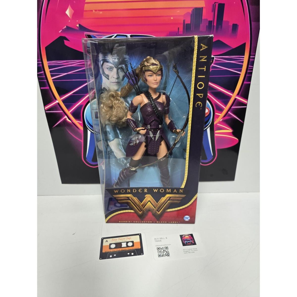 Barbie DC Black Label Collector Wonder Woman General Antiope Doll Warrior