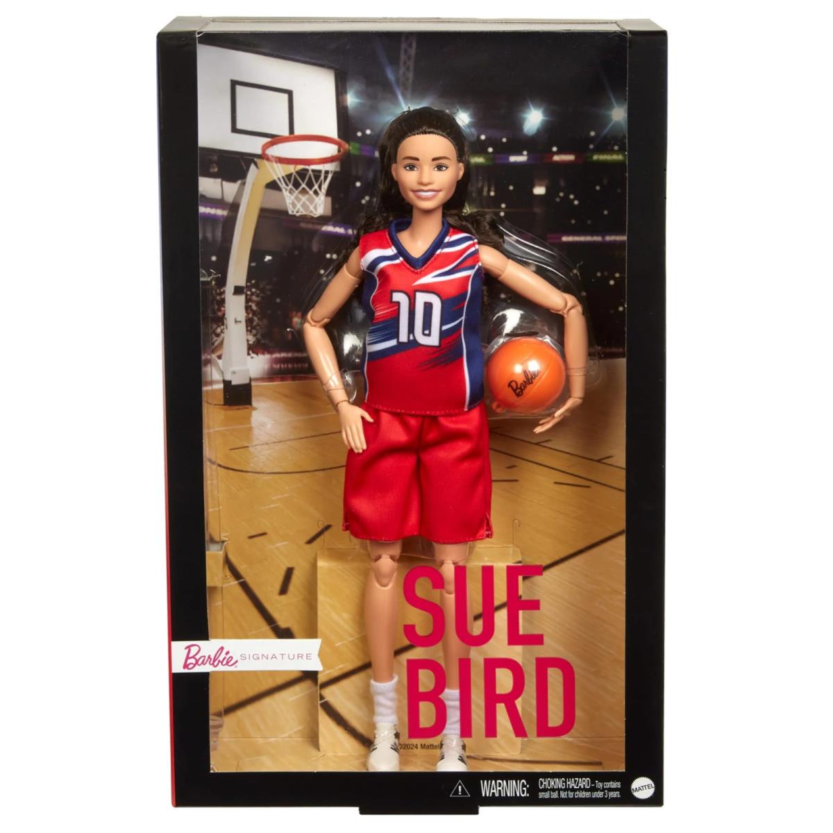 2024 Barbie HJW87 Sue Bird Doll Female Basketball Player Legend IN Hand