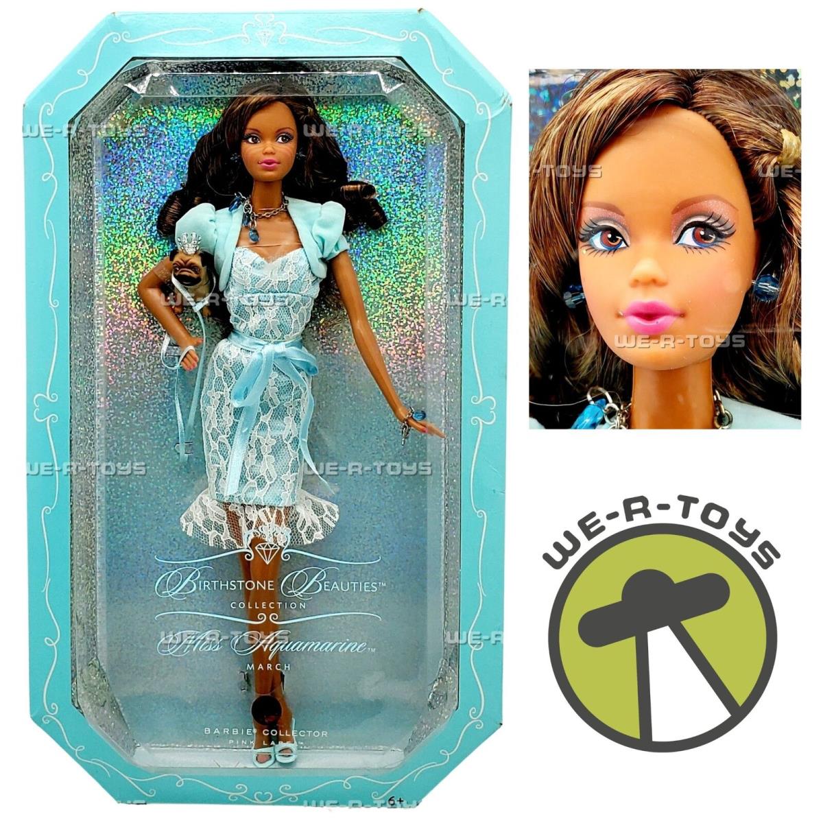 Barbie Birthstone Beauties Miss March African American Doll 2007 Mattel L7574