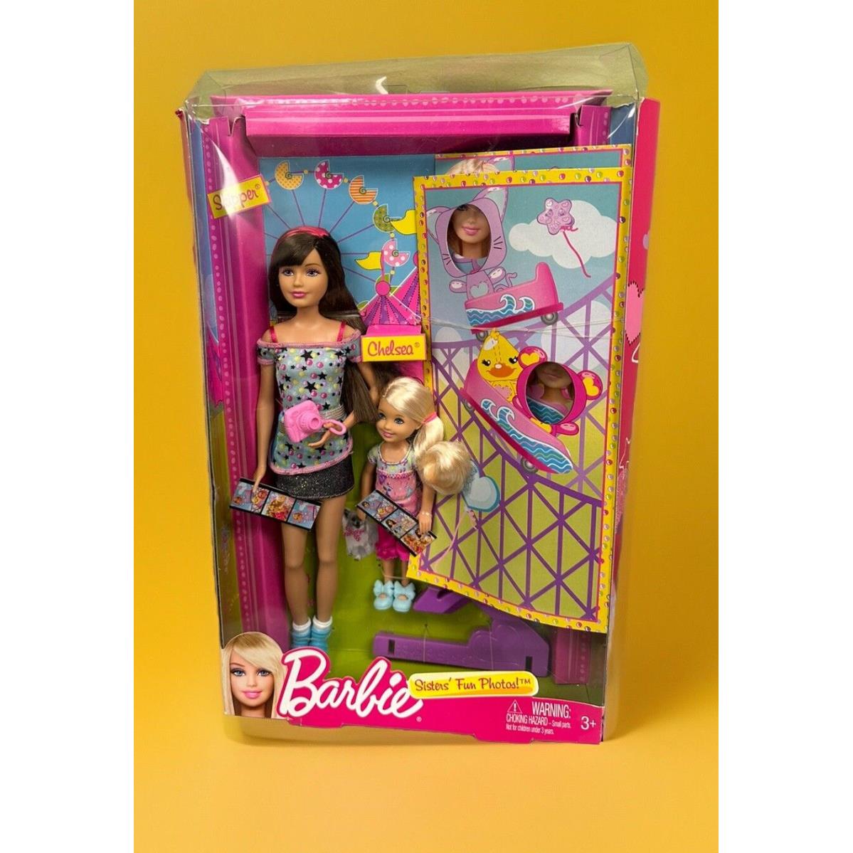 2012 Barbie Sisters` Fun Photos Skipper Chelsea Mattel X9069